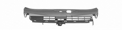 4339510 Van Wezel Решітка радіатора для Renault Clio