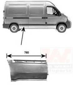 4387144 Van Wezel Крило заднє