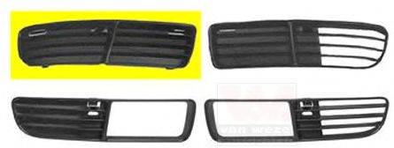 5824592 Van Wezel Вентиляційна решітка бампера для Volkswagen Polo