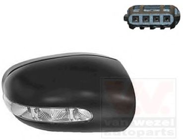 3041842 Van Wezel Корпус зеркала для Mercedes E-Class