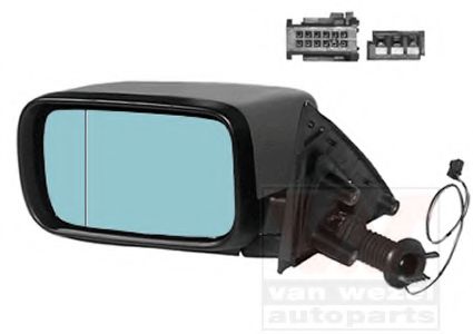 0639809 Van Wezel Наружное зеркало для BMW 5 Series