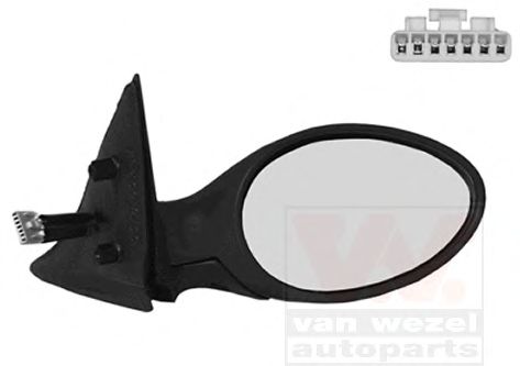 0156808 Van Wezel Наружное зеркало для Alfa Romeo 156