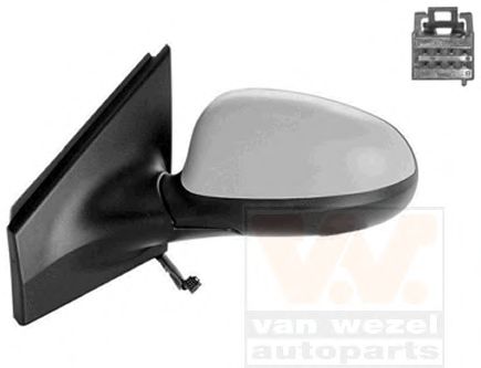 1629818 Van Wezel Зовнішнє дзеркало для Fiat Bravo