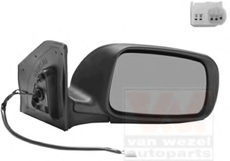 5307808 Van Wezel Зовнішнє дзеркало для Toyota Avensis
