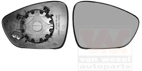 4068838 Van Wezel Стекло наружного зеркала