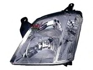 3781961 Van Wezel Основна фара для Opel Meriva