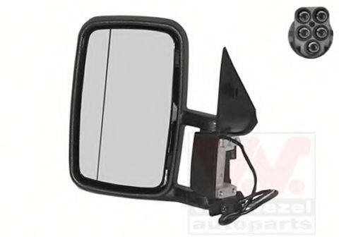 3075817 Van Wezel Зовнішнє дзеркало для Mercedes Sprinter