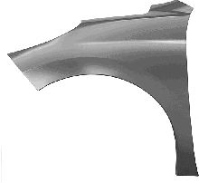 4029657 Van Wezel Крыло переднее для Peugeot 207