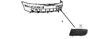 7622591 Van Wezel Вентиляционная решетка бампера для Skoda Octavia