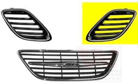 4731511 Van Wezel Решетка радиатора для SAAB 9-3