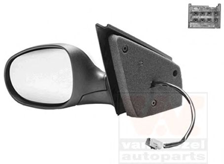1629807 Van Wezel Наружное зеркало для Fiat Bravo