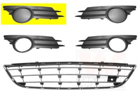 3750592 Van Wezel Вентиляційна решітка бампера для Opel Corsa