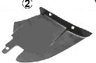 4038435 Van Wezel Подкрылок для Peugeot 306