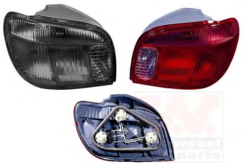 5431934 Van Wezel Задний фонарь для Toyota Yaris