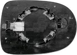 4333838 Van Wezel Стекло наружного зеркала