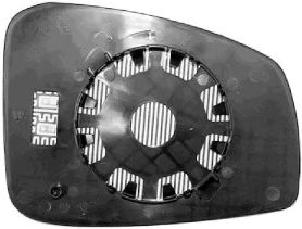 4356837 Van Wezel Скло зовнішнього дзеркала для Renault Laguna