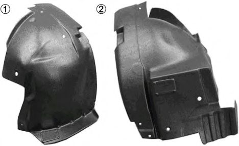 4394435 Van Wezel Подкрылок