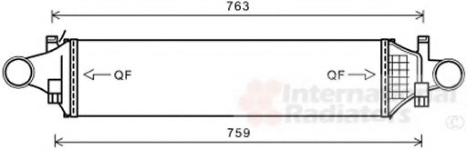 30004659 Van Wezel Интеркулер
