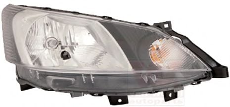 3393962 Van Wezel Основная фара для Nissan NV200