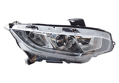2590962 Van Wezel Основна фара для Honda Civic
