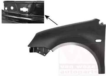 5827655b Van Wezel Крило переднє для Volkswagen Polo