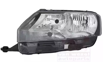 7617961 Van Wezel Основна фара для Skoda Rapid