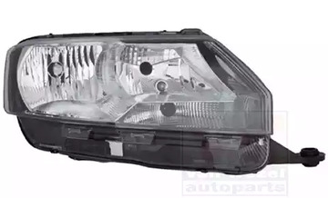 7617962 Van Wezel Основная фара для Skoda Rapid
