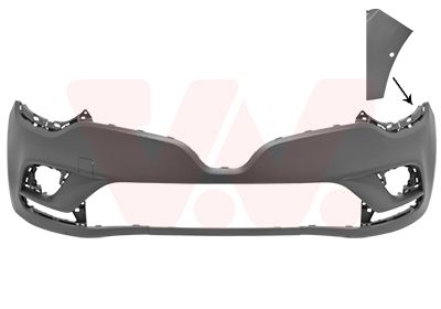 4420575 Van Wezel Бампер для Renault Clio