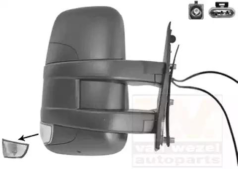 2816802 Van Wezel Наружное зеркало для Iveco Daily V