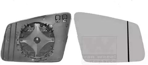 3044838 Van Wezel Стекло наружного зеркала