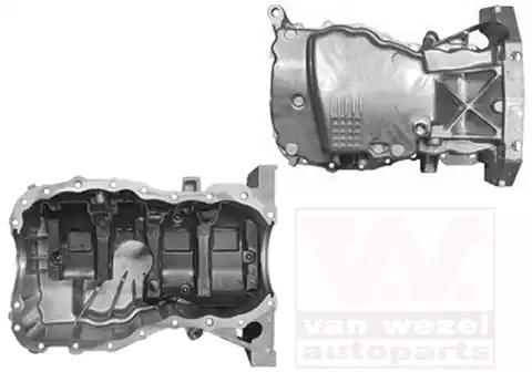 4341072 Van Wezel Масляный поддон двигателя