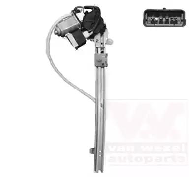4348262 Van Wezel Склопідіймач для Renault Laguna