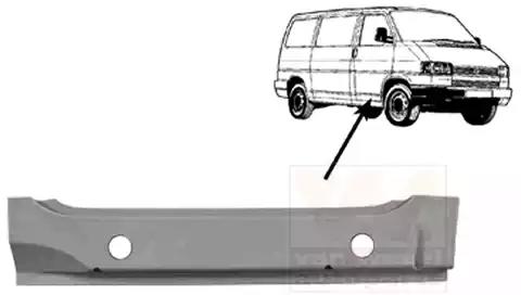 5874272 Van Wezel Дверь для Volkswagen Transporter
