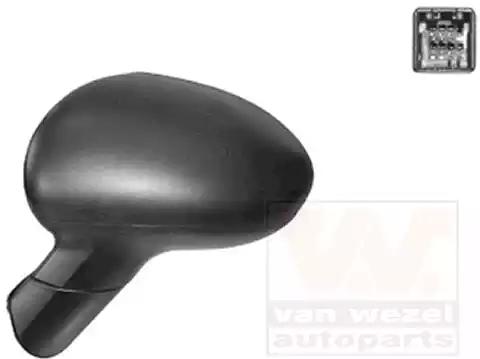 8323807 Van Wezel Зовнішнє дзеркало для Kia Rio