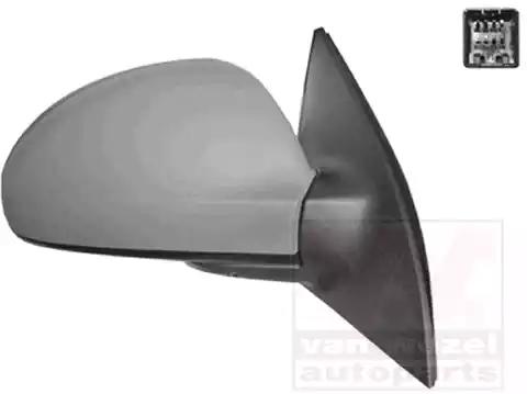 8353818 Van Wezel Зовнішнє дзеркало для Kia Ceed