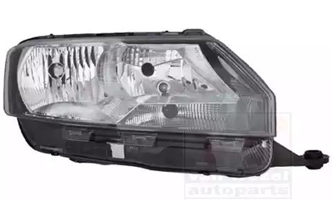 7617962v Van Wezel Основная фара для Skoda Rapid