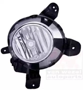 8249996 Van Wezel Передня протитуманна фара для Hyundai i10