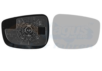 2791832 Van Wezel Стекло наружного зеркала