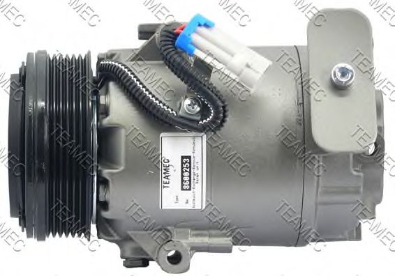 8600253 Teamec Компресор кондиціонера для Opel Astra