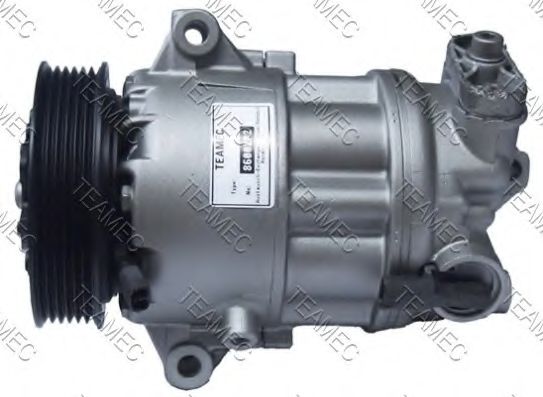 8600282 Teamec Компресор кондиціонера для Alfa Romeo Giulietta