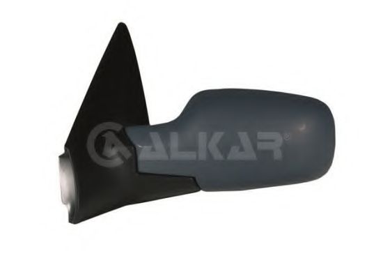 6146228 Alkar Зовнішнє дзеркало для Renault Megane