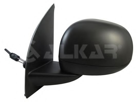 6165924 Alkar Наружное зеркало для Fiat Panda