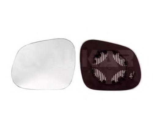 6401059 Alkar Скло зовнішнього дзеркала для Seat Altea