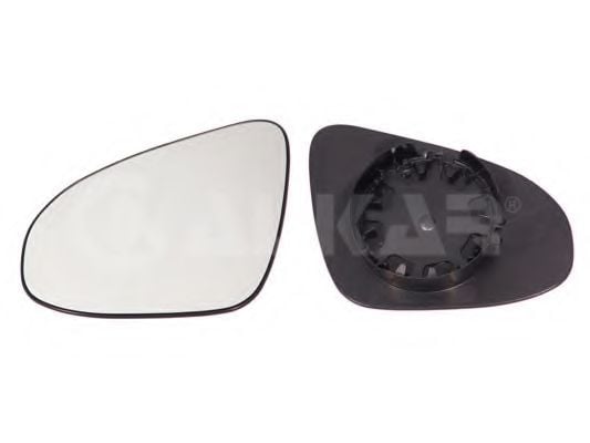 6401259 Alkar Скло зовнішнього дзеркала для Toyota Yaris