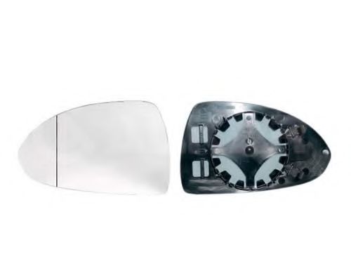 6431424 Alkar Скло зовнішнього дзеркала для Opel Corsa