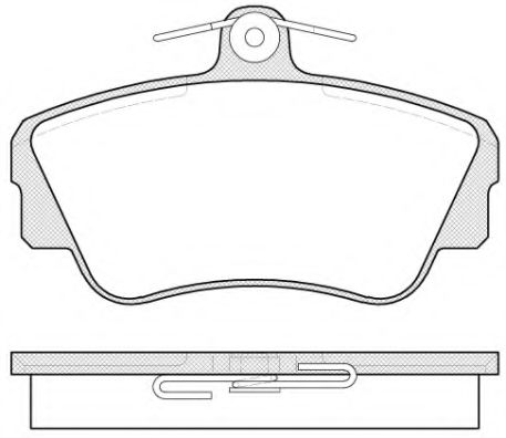 P2093.00 Woking Гальмівні колодки