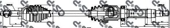 218217 GSP Полуось