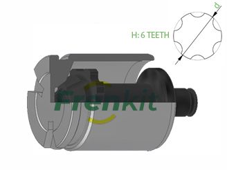k385202 Frenkit Поршень гальмівного супорта