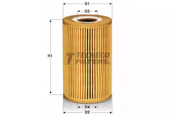 Масляный фильтр Tecneco ol06002e