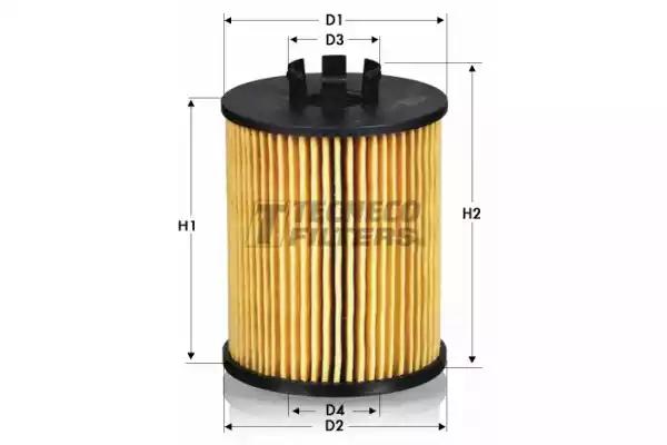 Масляный фильтр Tecneco ol09706e